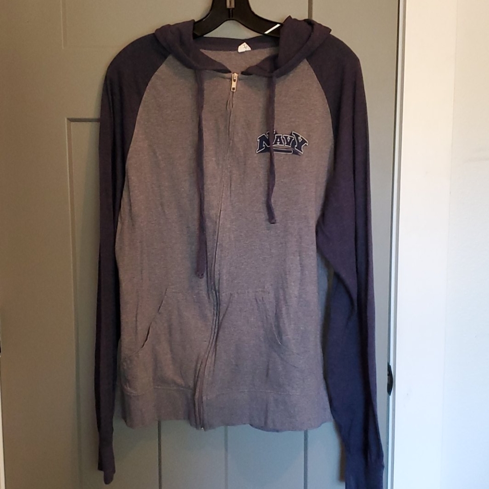 NAVY ladies hoodie size XL